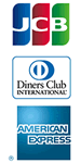 JCB/AMEX/Dinnersのロゴ